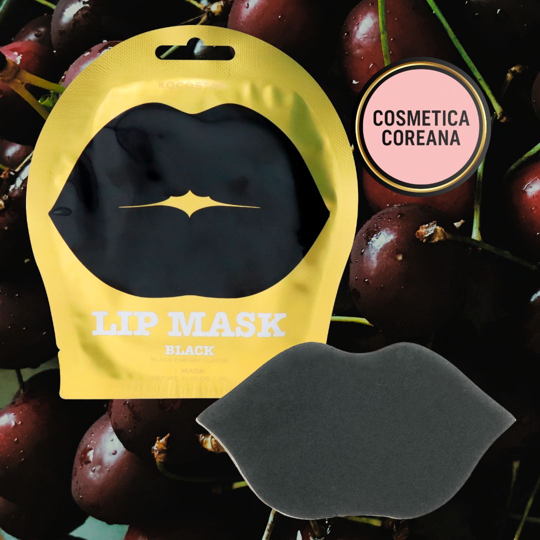 KOCOSTAR BLACK LIP MASK – Maschera Labbra alla Ciliegia Nera 3g