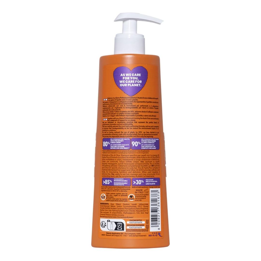 Shampoo definizione per capelli ricci o mossi morbidi e elastici