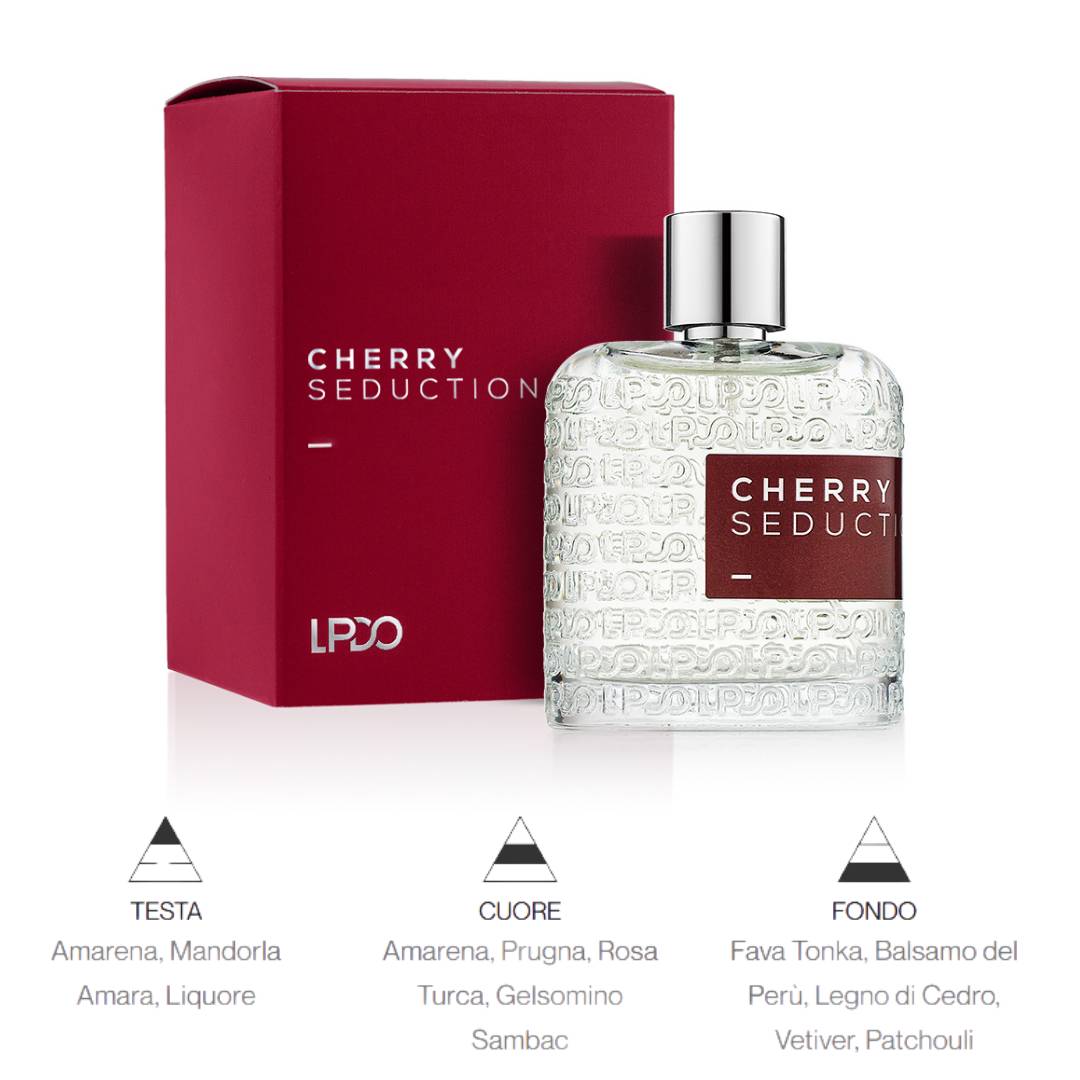 LPDO COFANETTO CHERRY SEDUCTION - Eau de Parfum Intense 100ML + 10ML + Pochette