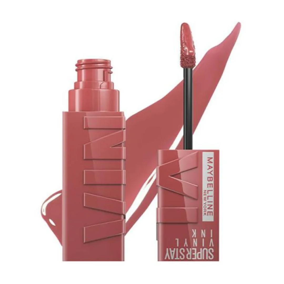 POCHETTE CON MASCARA CIGLIA SENSAZIONALI INTENSE BLACK-ROSSETTO VINYL INK 35 CHERRY