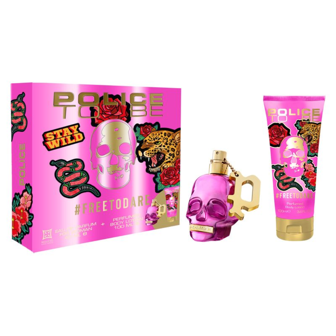COFANETTO POLICE FREETODARE WOMAN EDT 40ML + BODY LOTION 100ML