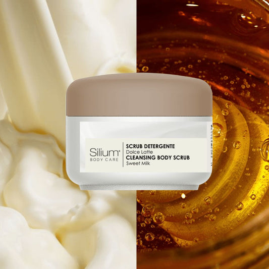 SILIUM Body Care | DOLCE LATTE – Scrub Corpo Detergente 250 ml