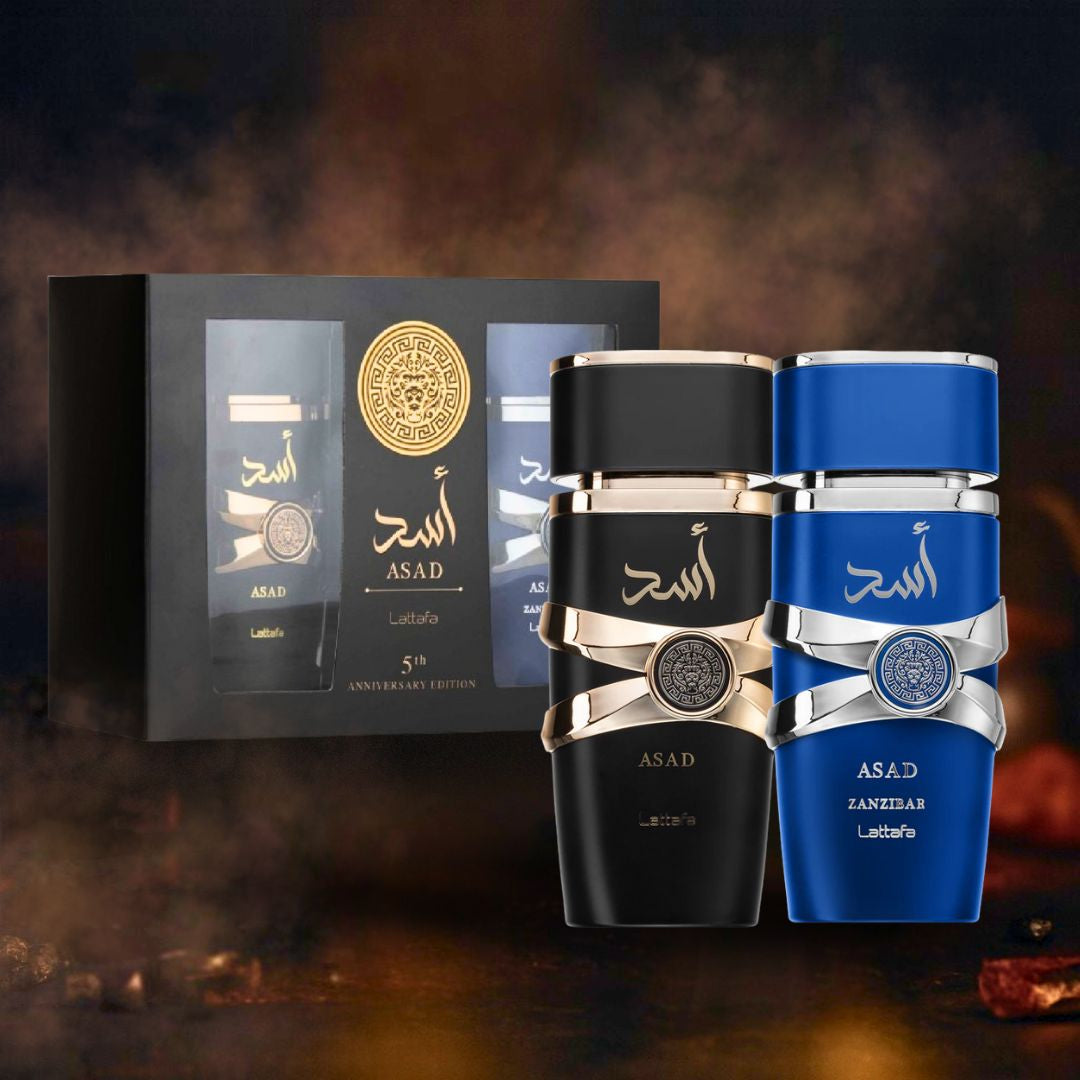 LATTAFA ASAD | Cofanetto 5th Anniversary Edition – Eau de Parfum Uomo 2X100ml