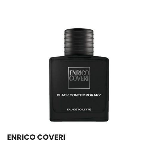 ENRICO COVERI - Contemporary black edt 100 ml+OMAGGIO Bagnoschiuma 300ml