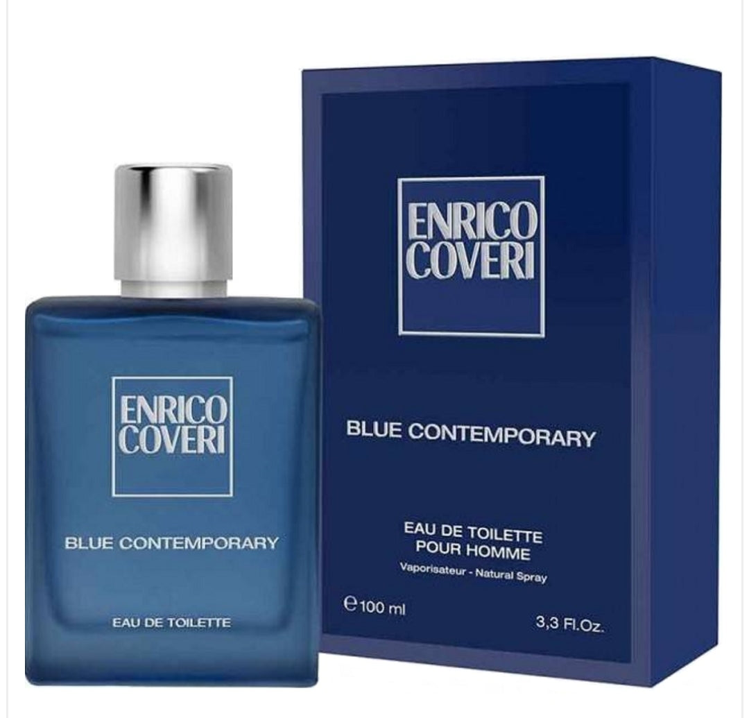 ENRICO COVERI - Contemporary blue edt 100 ml+OMAGGIO Bagnoschiuma 300ml