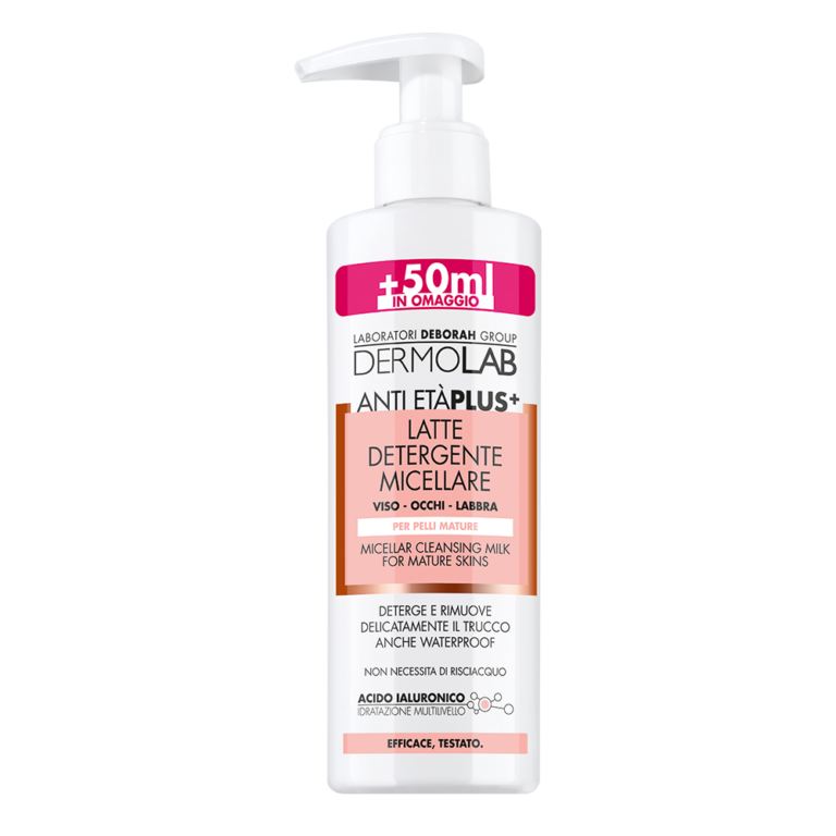 LATTE DETERGENTE MICELLARE Anti EtàPLus+