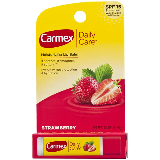 CARMEX DAILY CARE FRAGOLA - Balsamo labbra in stick protezione sole