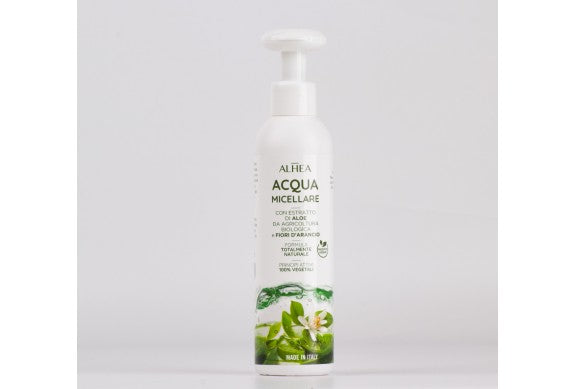 ACQUA MICELLARE con estratto di Aloe e Fiori d'Arancio