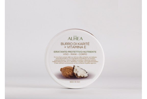 BURRO DI KARITE’+VITAMINA E - Idratante, protettivo e nutriente (viso/mani/corpo/capelli)