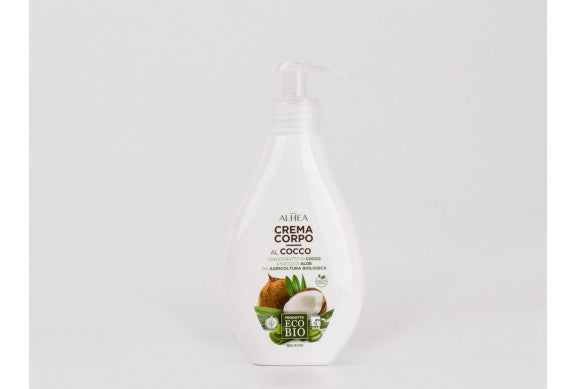 CREMA CORPO AL COCCO E SUCCO DI ALOE - Per pelle secca e disidratata
