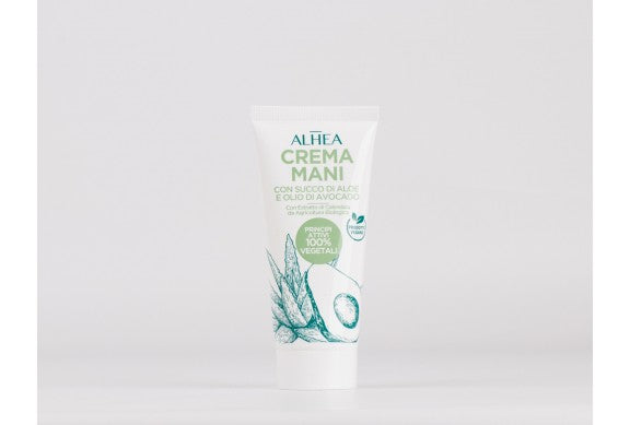 CREMA MANI ALOE VERA E AVOCADO - Nutriente e idratante per la pelle