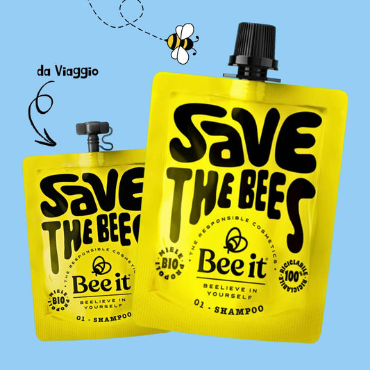 SAVE THE BEES - SHAMPOO NUTRIENTE con propoli e miele biologico