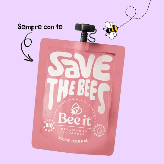 SAVE THE BEES - CREMA VISO IDRATANTE con propoli e miele biologico