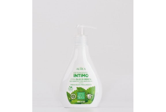 DETERGENTE INTIMO CON OLIO DI MENTA BIOLOGICA