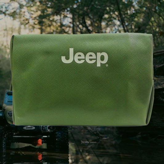 JEEP ADVENTURE FOR MEN - Cofanetto Uomo | Aftershave Balm 100ml + Shampoo & Shower Gel 200ml + Beauty Case Ufficiale