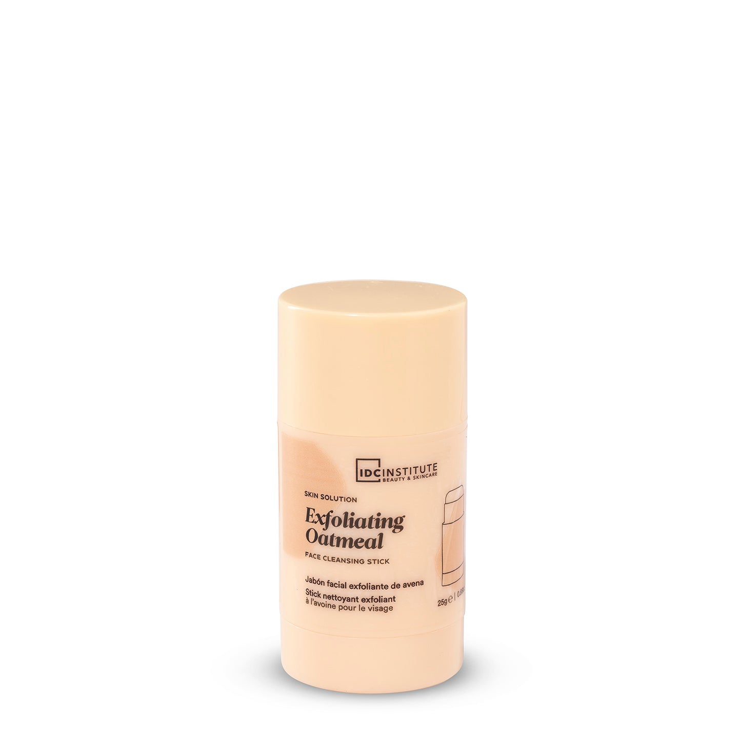 IDC - STICK VISO ESFOLIANTE FARINA D'AVENA - Sapone detergente per massaggiare ed esfoliare il viso