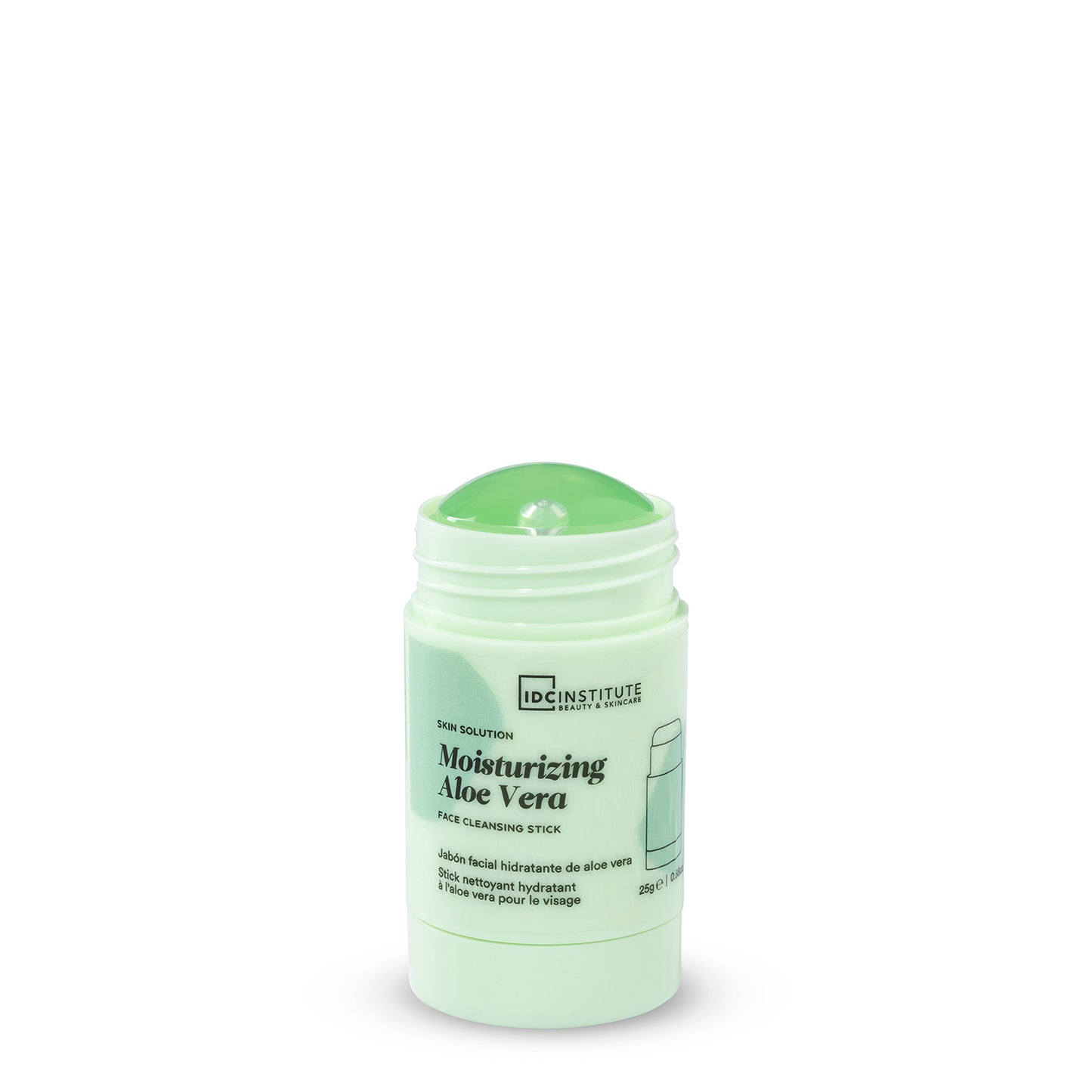 IDC - STICK VISO IDRATANTE ALL'ALOE VERA - Sapone detergente per massaggiare e idratare il viso