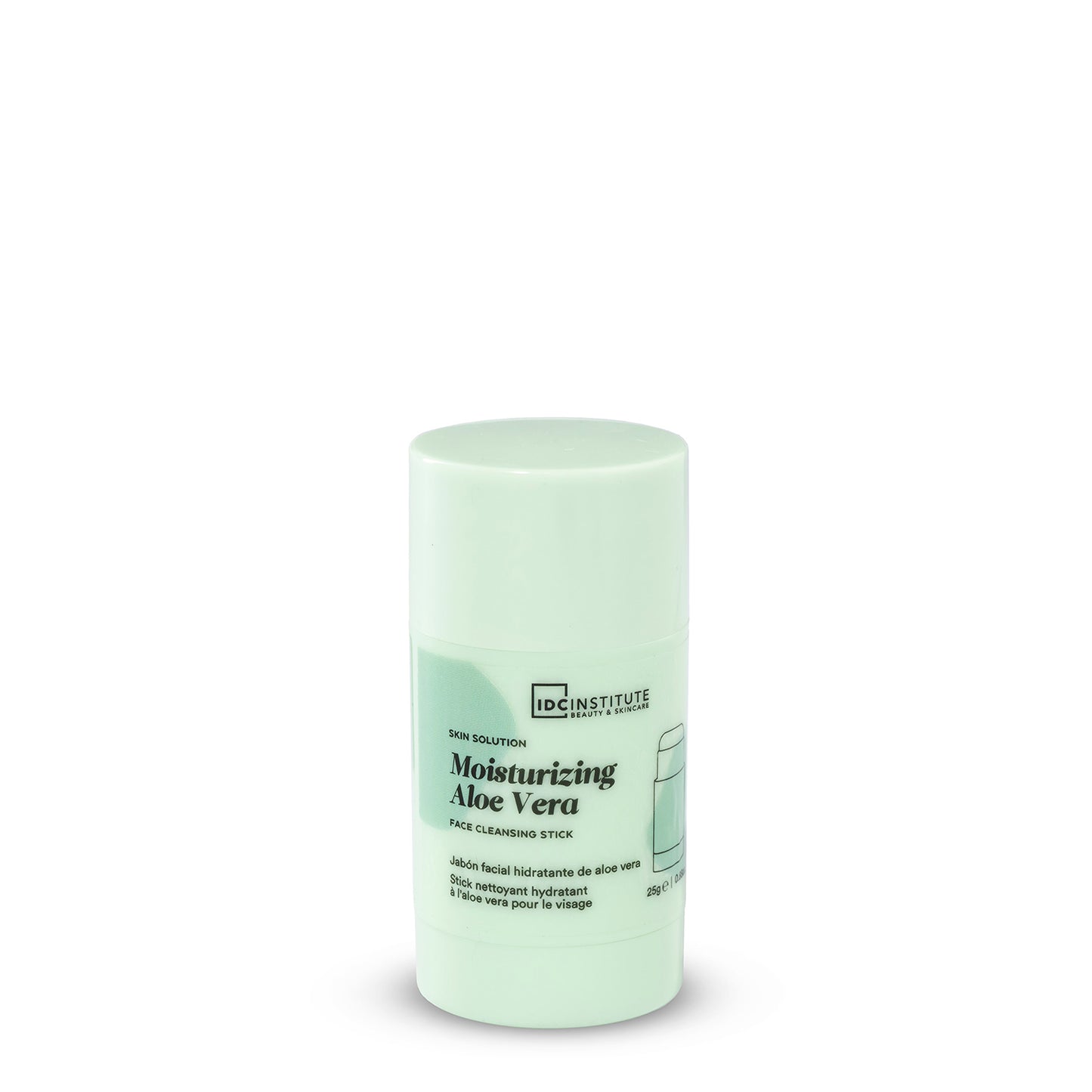 IDC - STICK VISO IDRATANTE ALL'ALOE VERA - Sapone detergente per massaggiare e idratare il viso