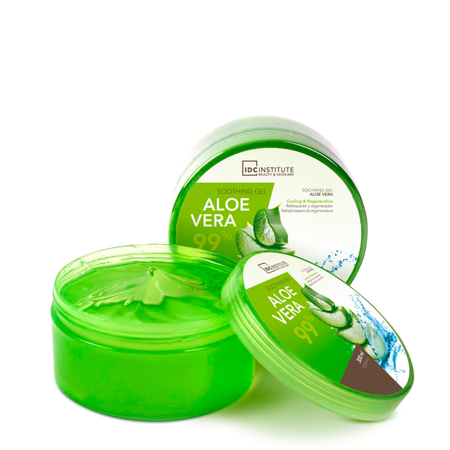 IDC - GEL CORPO LENITIVO IDRATANTE ALOE VERA 99% - Azione rinfrescante e rigenerante