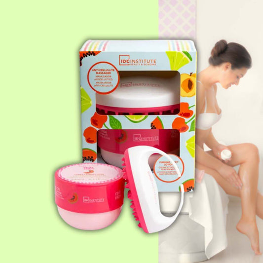 FRUIT FARM BODY DUO - Massaggiatore Anti-cellulite + Crema Corpo Idratante