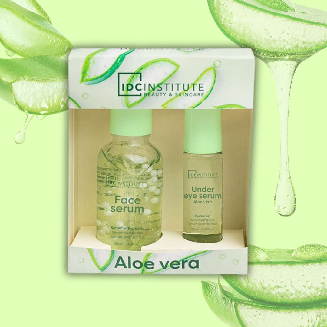 ALOE VERA ESSENCE DUO PACK | Siero Viso + Siero Occhi - Rinfrescante, Rivitalizzante, Idratante