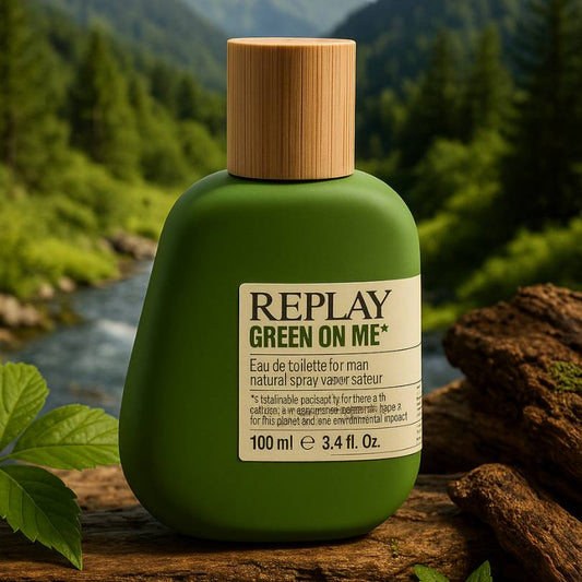 REPLAY GREEN ON ME - Eau de Toilette Uomo 100ML