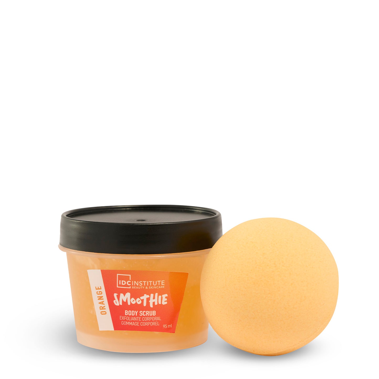 IDC - CONFEZIONE ESFOLIANTE SMOOTHIE ARANCIA - Scrub corpo e bomba da bagno