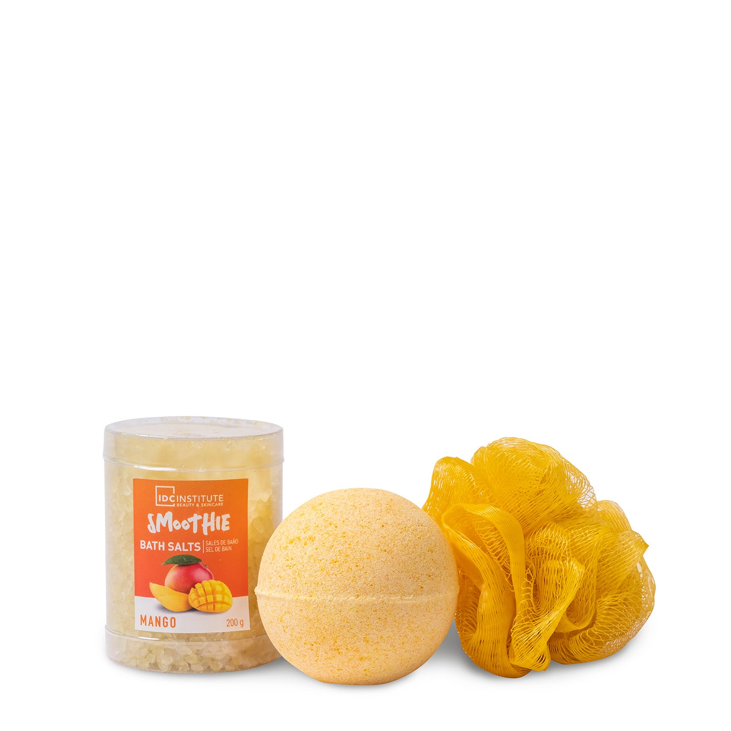 IDC - CONFEZIONE SMOOTHIE MANGO - Bomba, sali e spugna da bagno