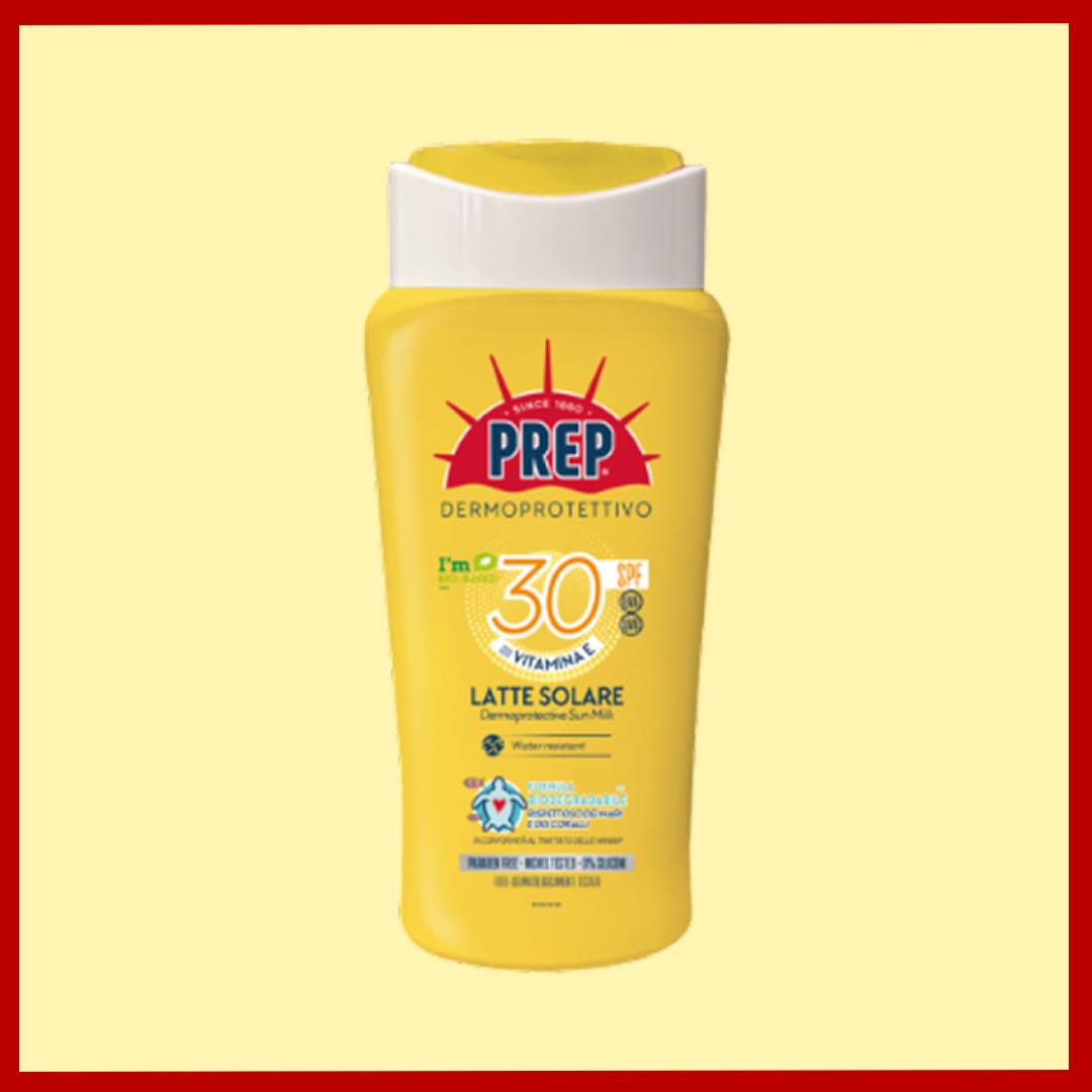LATTE SOLARE SPF30 - Dermoprotettivo, con Vitamina E 200ml