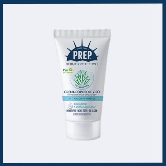 CREMA DOPOSOLE VISO - Anti Macchia e Anti Age a base di Aloe Vera 50ml