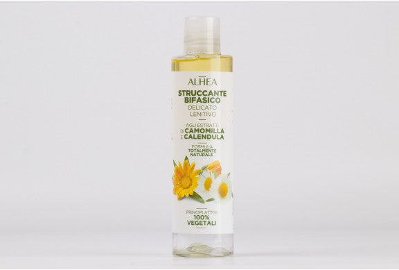 STRUCCANTE BIFASICO con estratti di Camomilla e Calendula per lenire le pelli più secche e sensibili