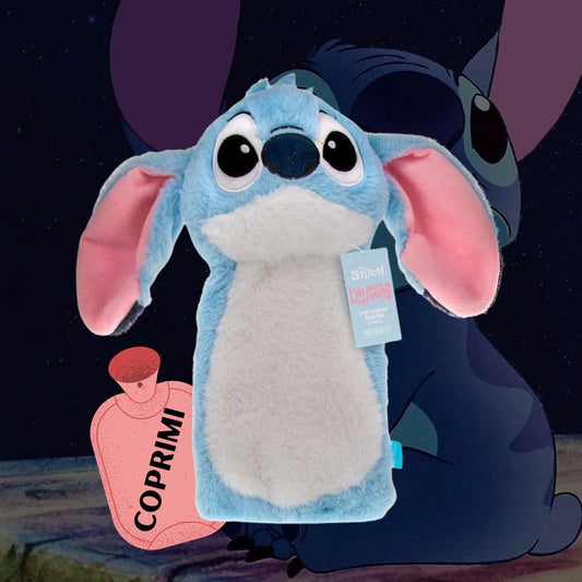 DISNEY STITCH HOT WATER BOTTLE - Peluche Rivestimento per Borsa dell’Acqua Calda