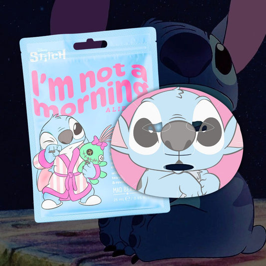 DISNEY STITCH SHEET MASK - Maschera Viso in Tessuto al Tè Verde