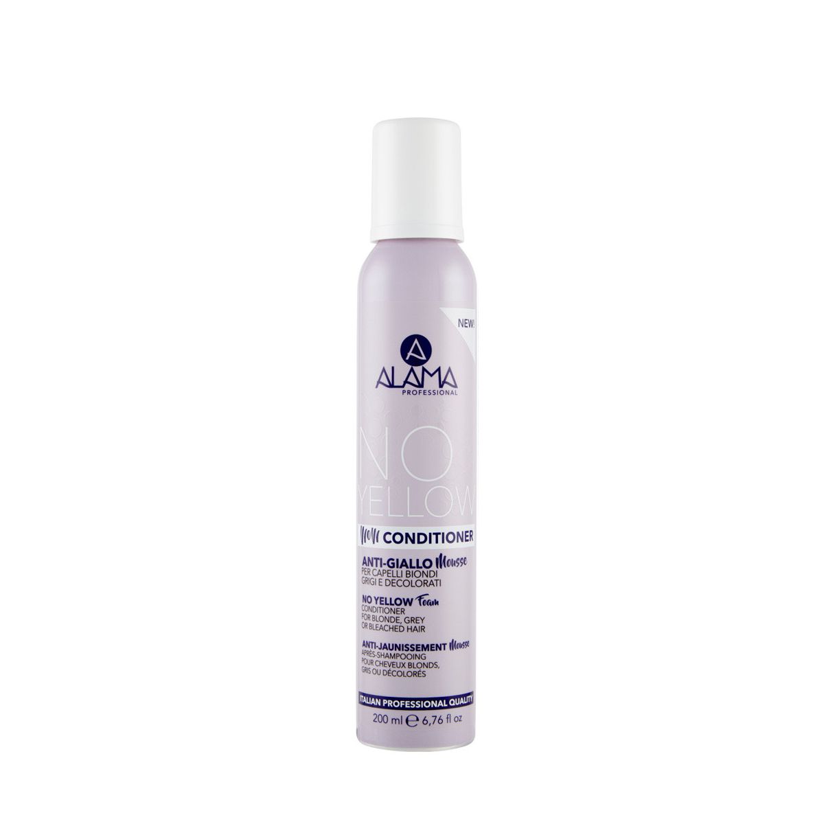 Conditioner antigiallo in mousse