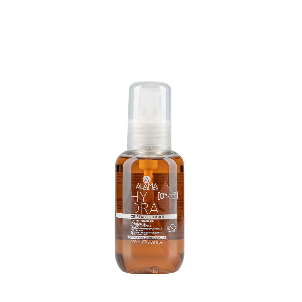 Cristalli liquidi che donano lucentezza per capelli secchi e opachi
