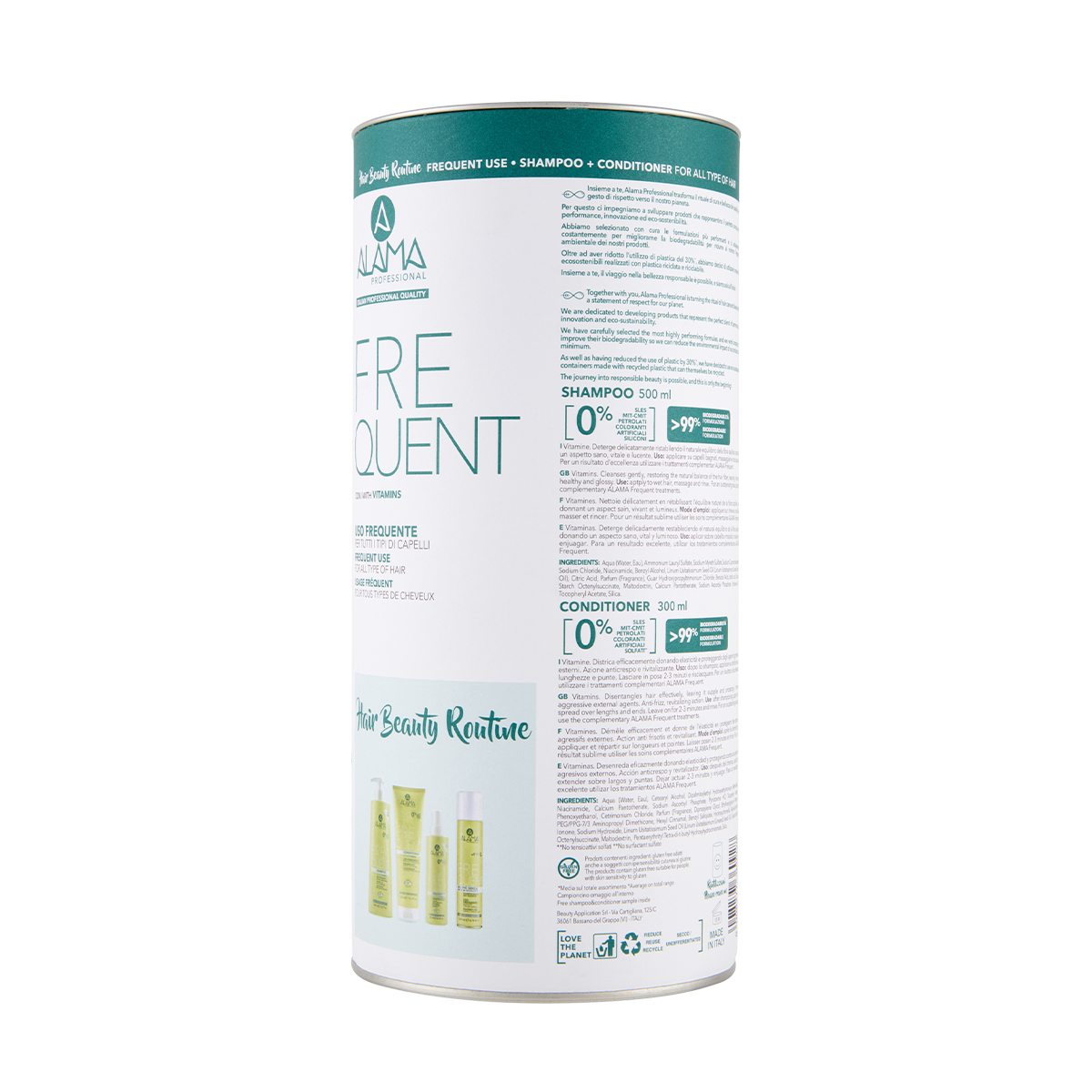 Kit hair routine lavaggi frequenti