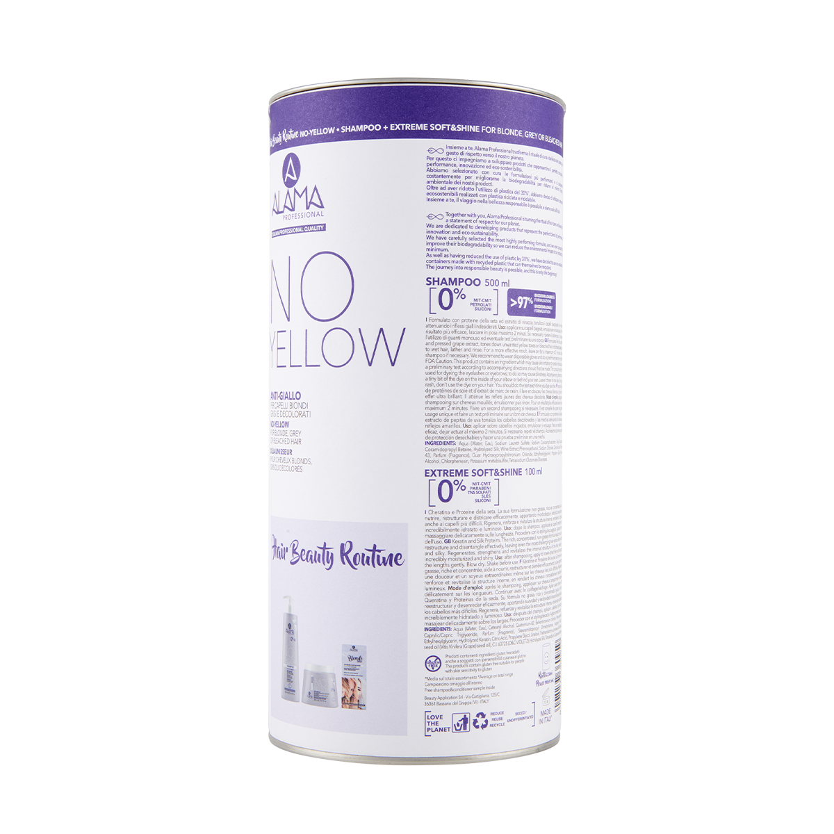 Kit hair routine antigiallo