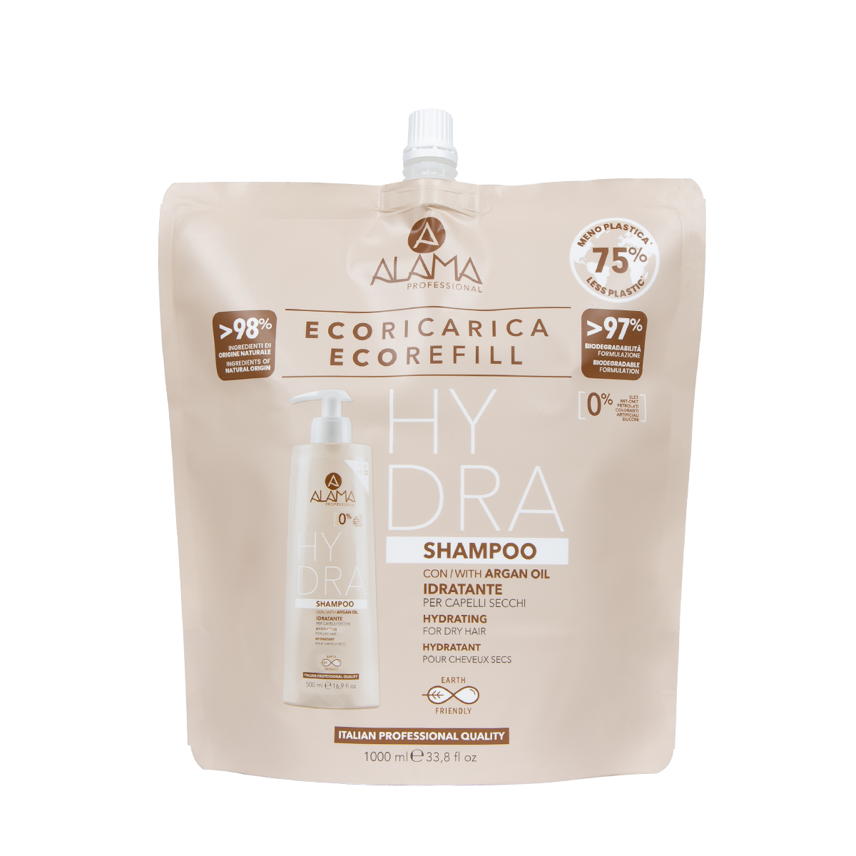 RICARICA | da VIAGGIO - Shampoo idratante per capelli secchi