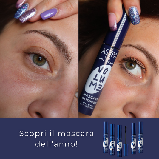 THE UNIVERSAL VOLUME MASCARA WATERPROOF - Mascara volumizzante waterproof