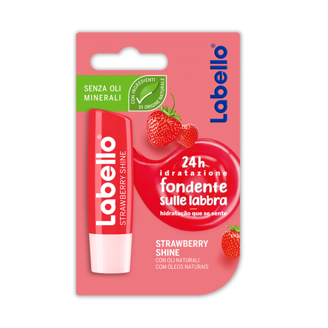 STRAWBERRY SHINE - Balsamo labbra alla fragola