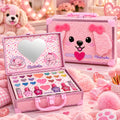 MARTINELIA PUPPIES FLUFFY MAKE UP CASE - Valigetta Trucchi Bambina in Peluche Rosa