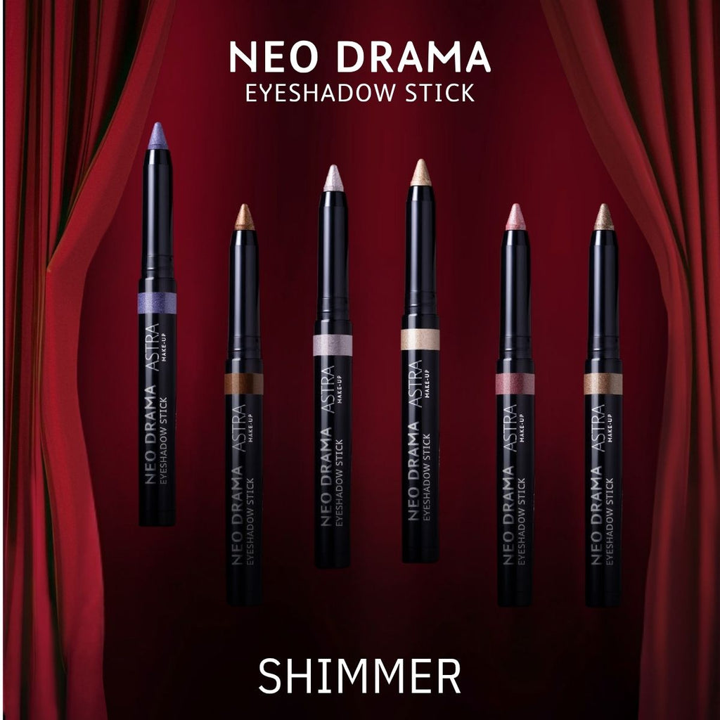 ASTRA MAKE-UP Neo Drama Eyeshadow Stick SHIMMER – Ombretto in Stick