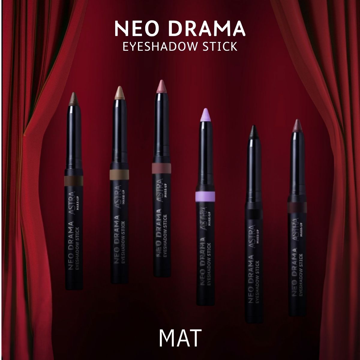 ASTRA MAKE-UP Neo Drama Eyeshadow Stick MAT – Ombretto in Stick