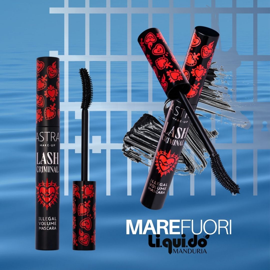 ASTRA MAKE-UP MARE FUORI LASH CRIMINAL – Mascara Volume Intenso