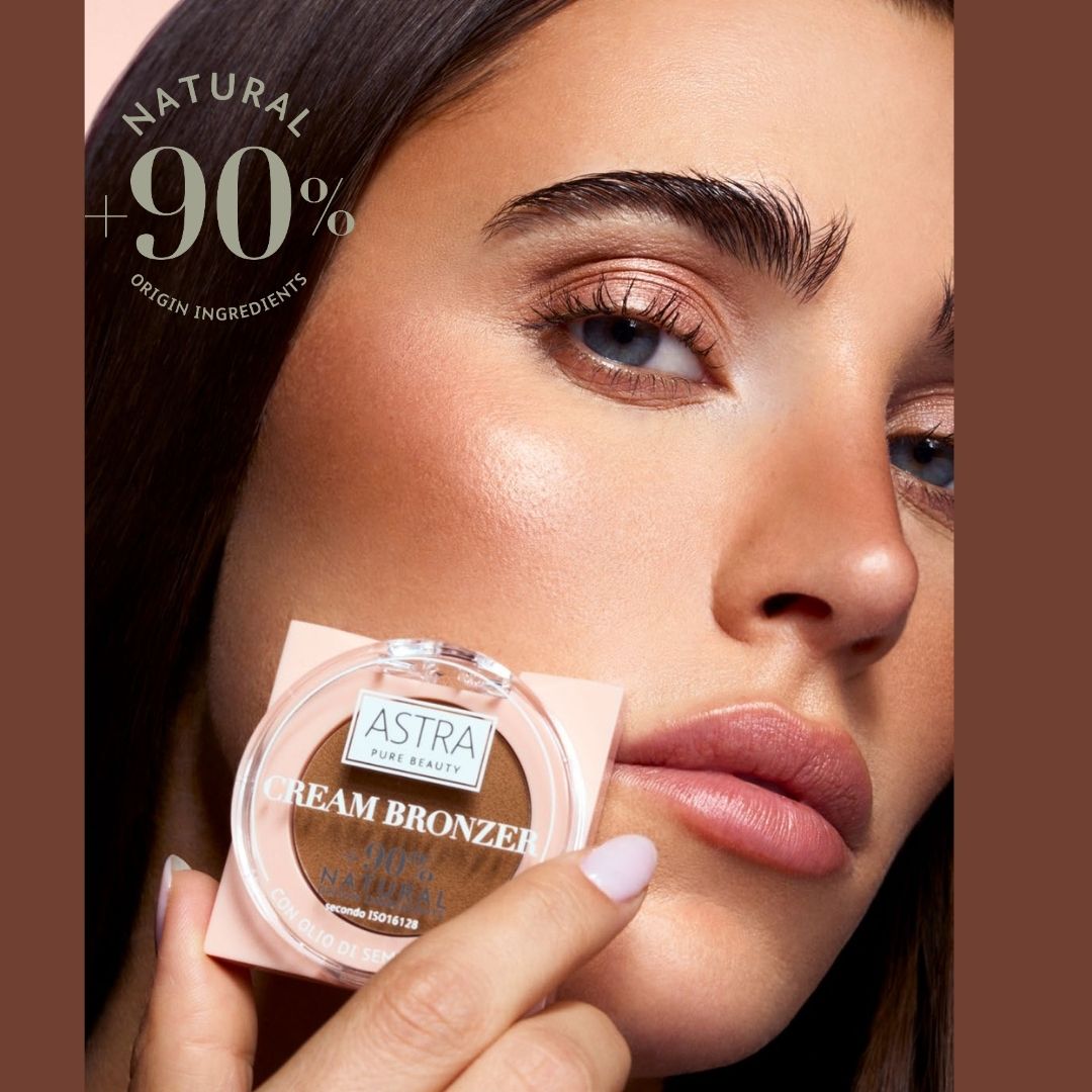 ASTRA PURE BEAUTY CREAM BRONZER - Bronzer in Crema +90% Natural