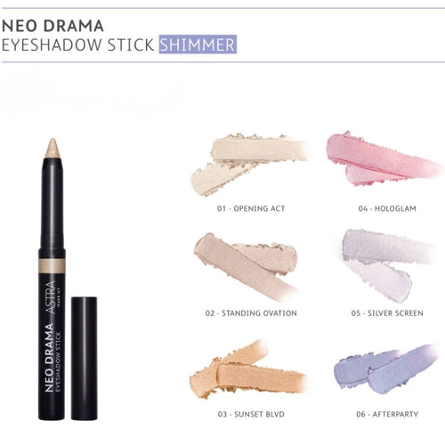 ASTRA MAKE-UP Neo Drama Eyeshadow Stick SHIMMER – Ombretto in Stick