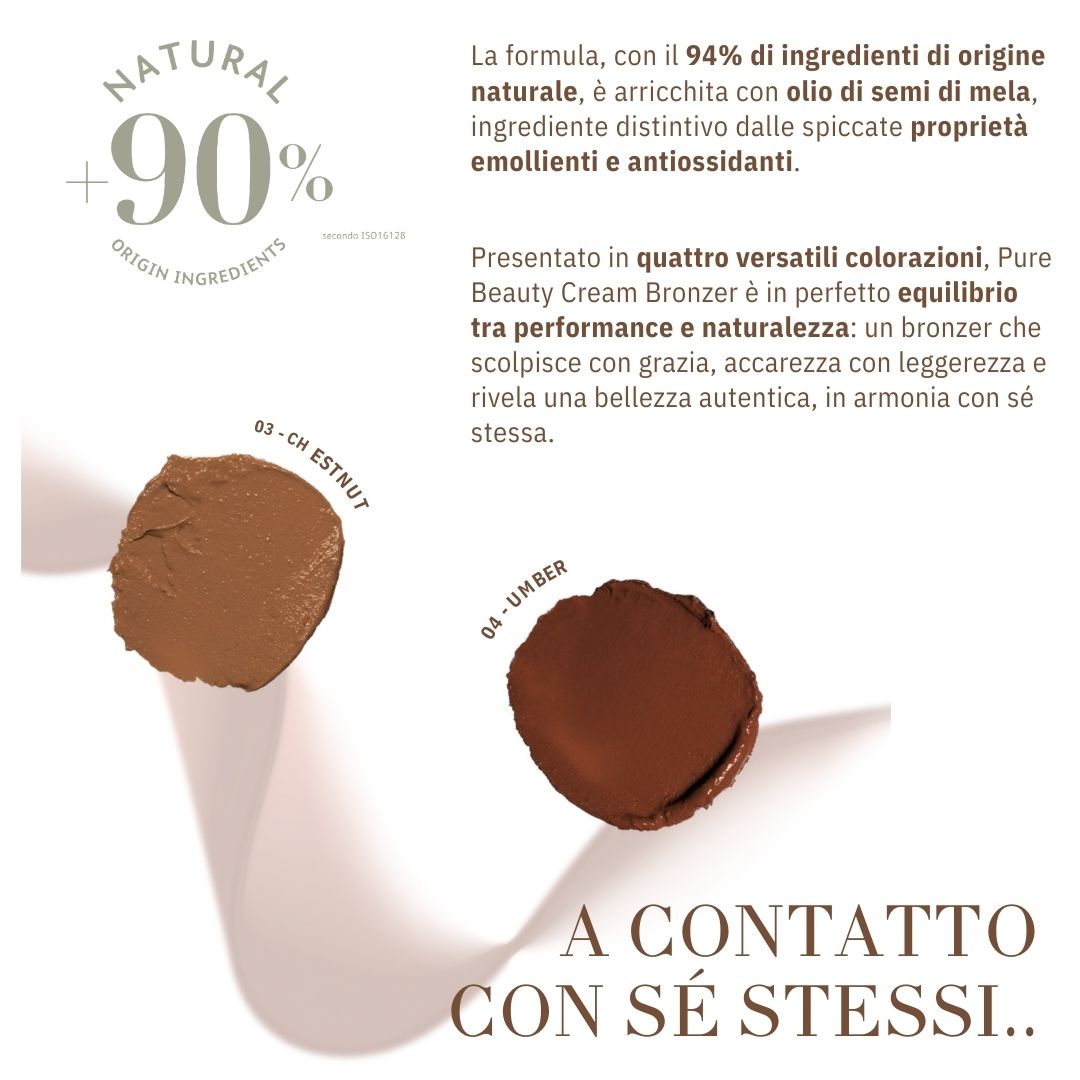 ASTRA PURE BEAUTY CREAM BRONZER - Bronzer in Crema +90% Natural