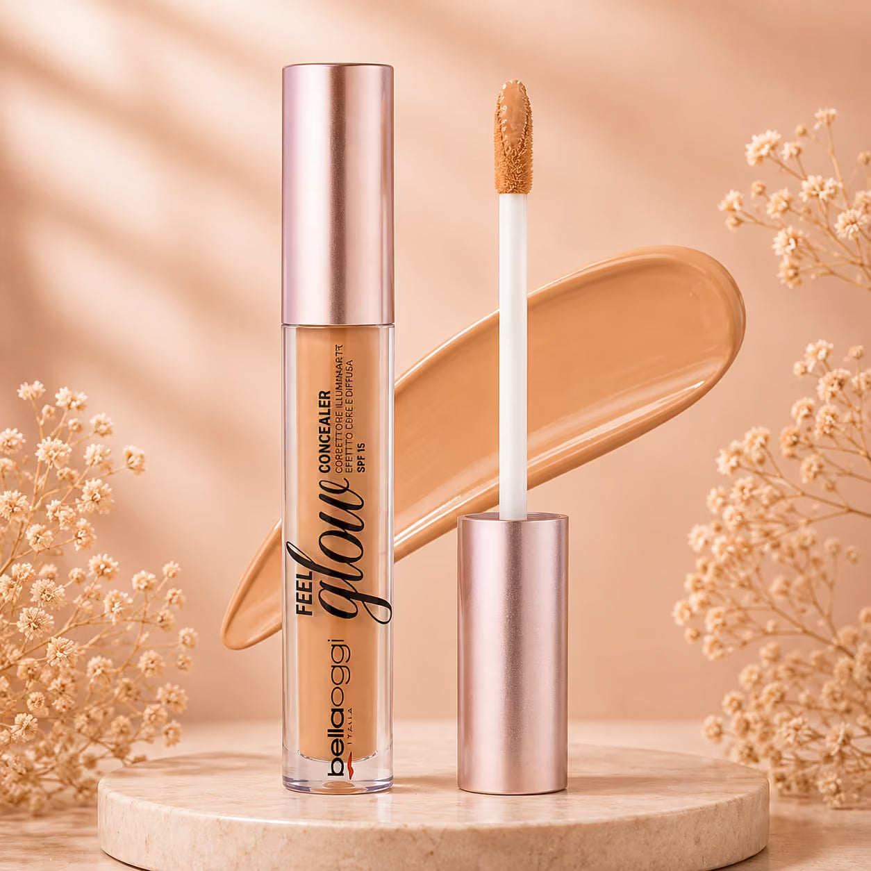 BELLAOGGI FEEL GLOW CONCEALER - Correttore SPF 15 Illuminante 2,5ml