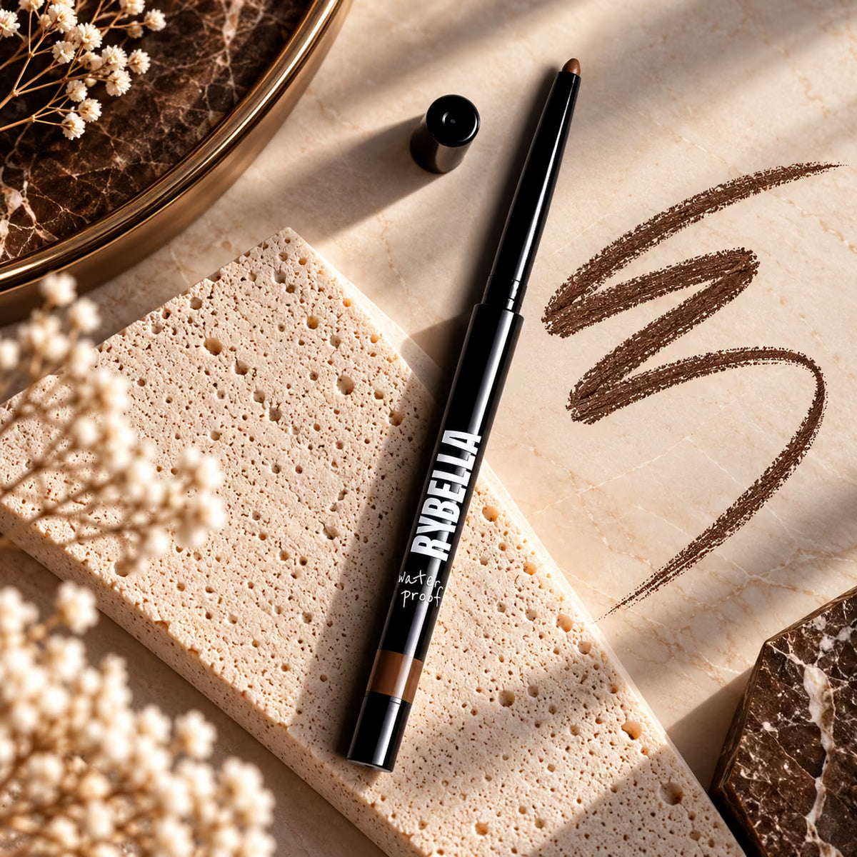 RYBELLA WATERPROOF COLOR EYE PENCIL - Matita Occhi Automatica Waterproof 0,3 g