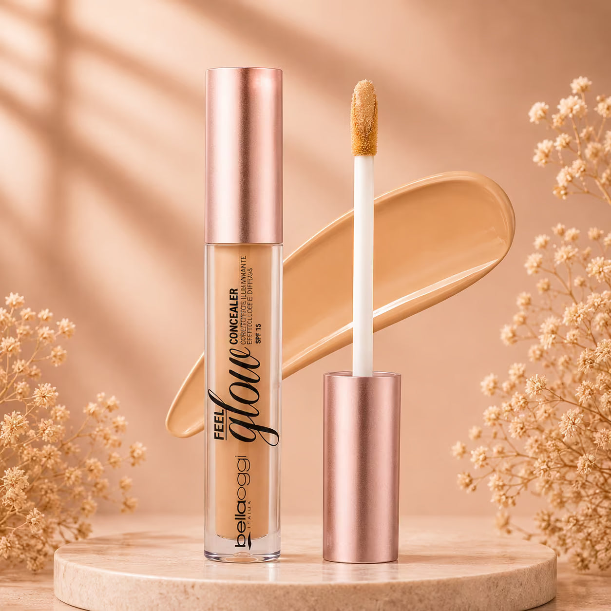 BELLAOGGI FEEL GLOW CONCEALER - Correttore SPF 15 Illuminante 2,5ml